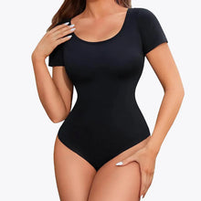 2 ks RunwayShape EverydayControl Scoop Neck Tvarujúci Bodysuit S Krátkym Rukávom Tangá