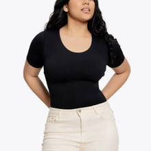 1+1 AKCIA RunwayShape EverydayShaper Tvarujúci Top S Krátkym Rukávom