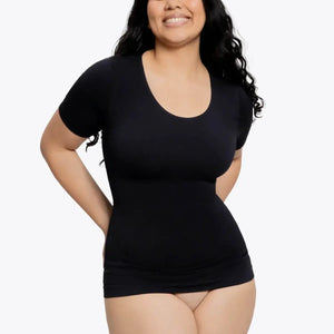 1+1 AKCIA RunwayShape EverydayShaper Tvarujúci Top S Krátkym Rukávom