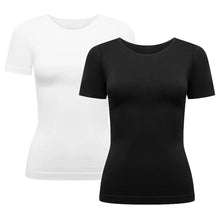 1+1 AKCIA RunwayShape EverydayShaper Tvarujúci Top S Krátkym Rukávom